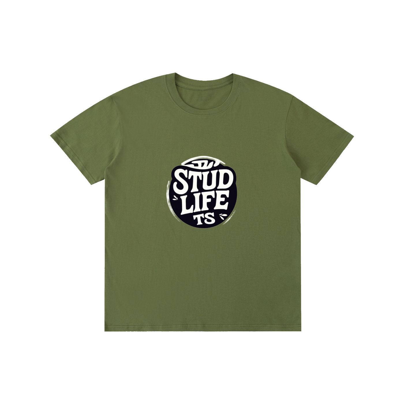 Pure Cotton Unisex Stud Life T-Shirt
