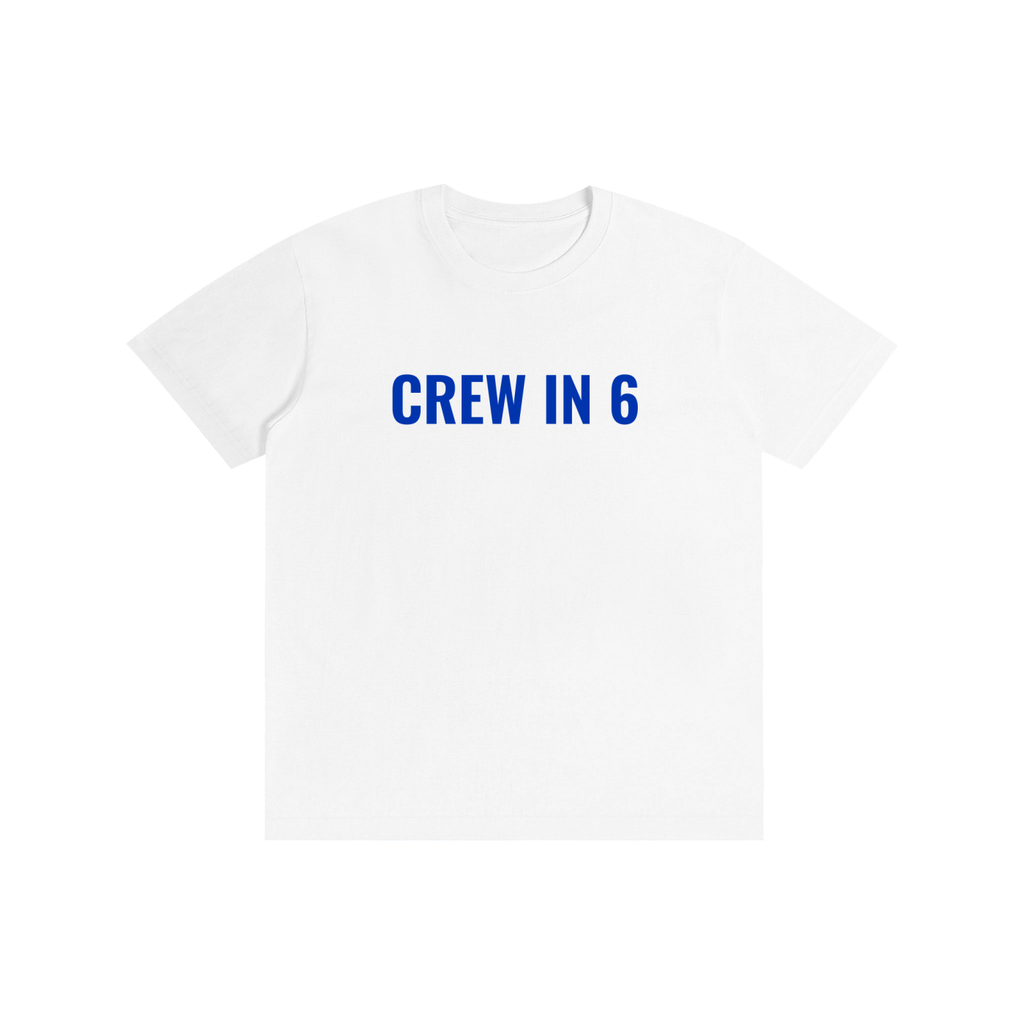 CREW IN 6 WS26 - Pure Cotton Unisex T-Shirt