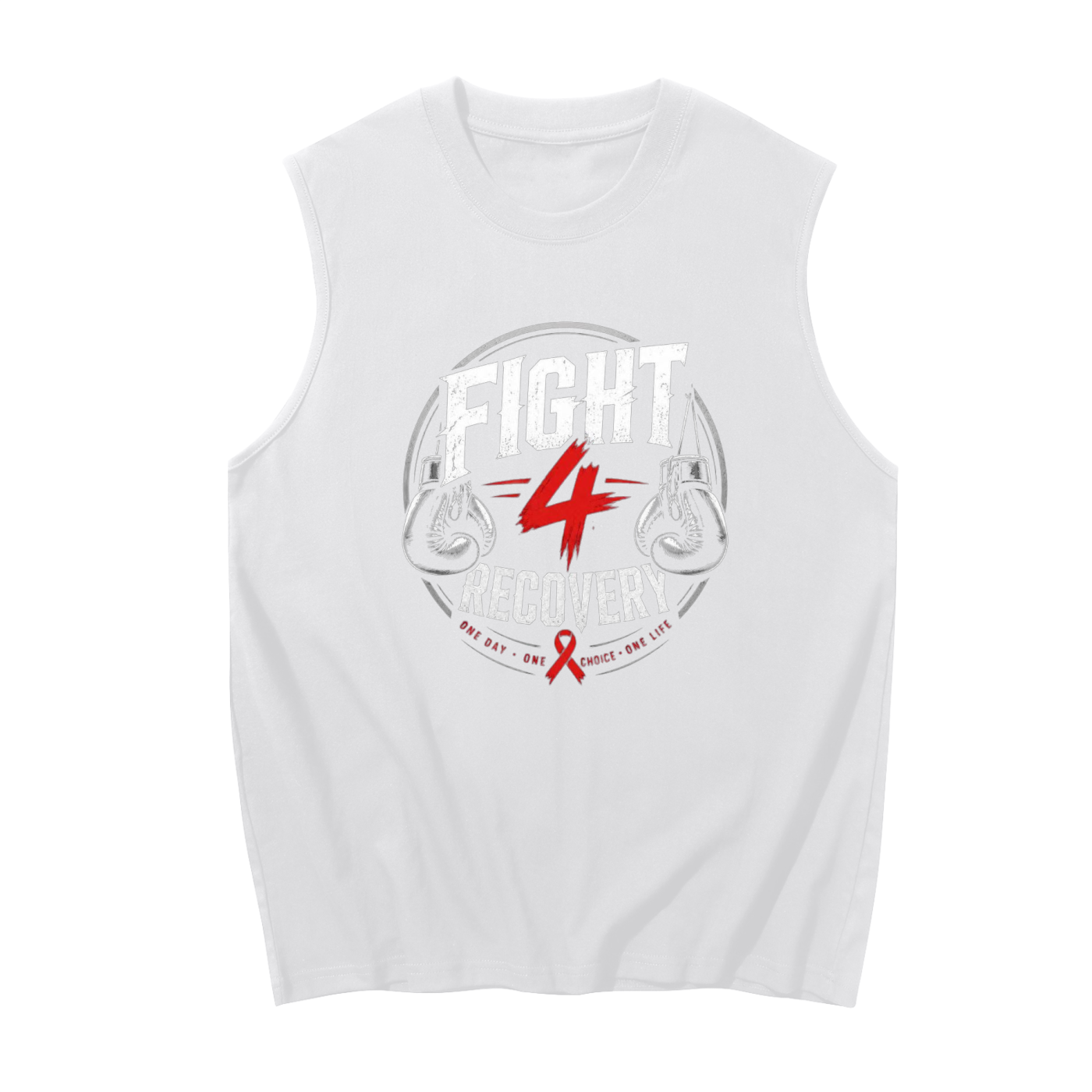 Men's Sleeveless F4R Boxing Cotton Tank Top