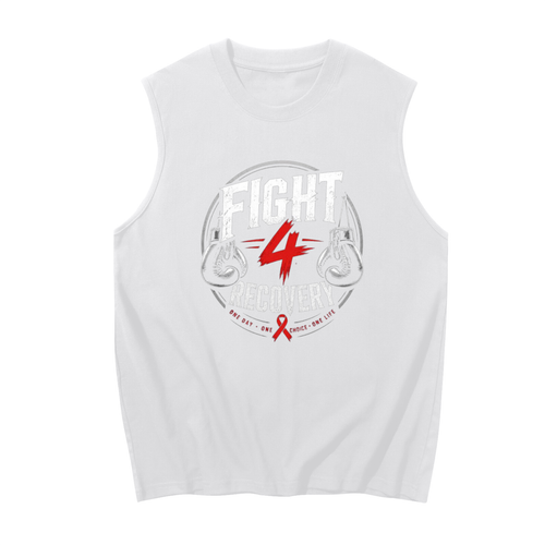 Men's Sleeveless F4R Boxing Cotton Tank Top