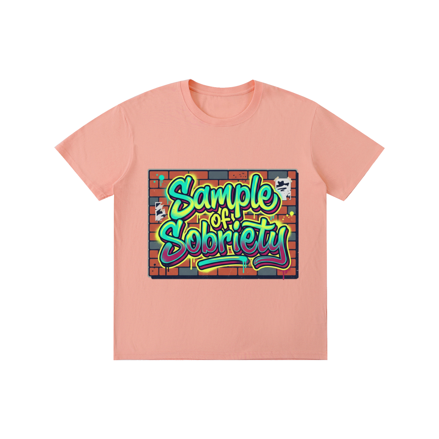 Pure Cotton Unisex Sample of Sobriety T-Shirt