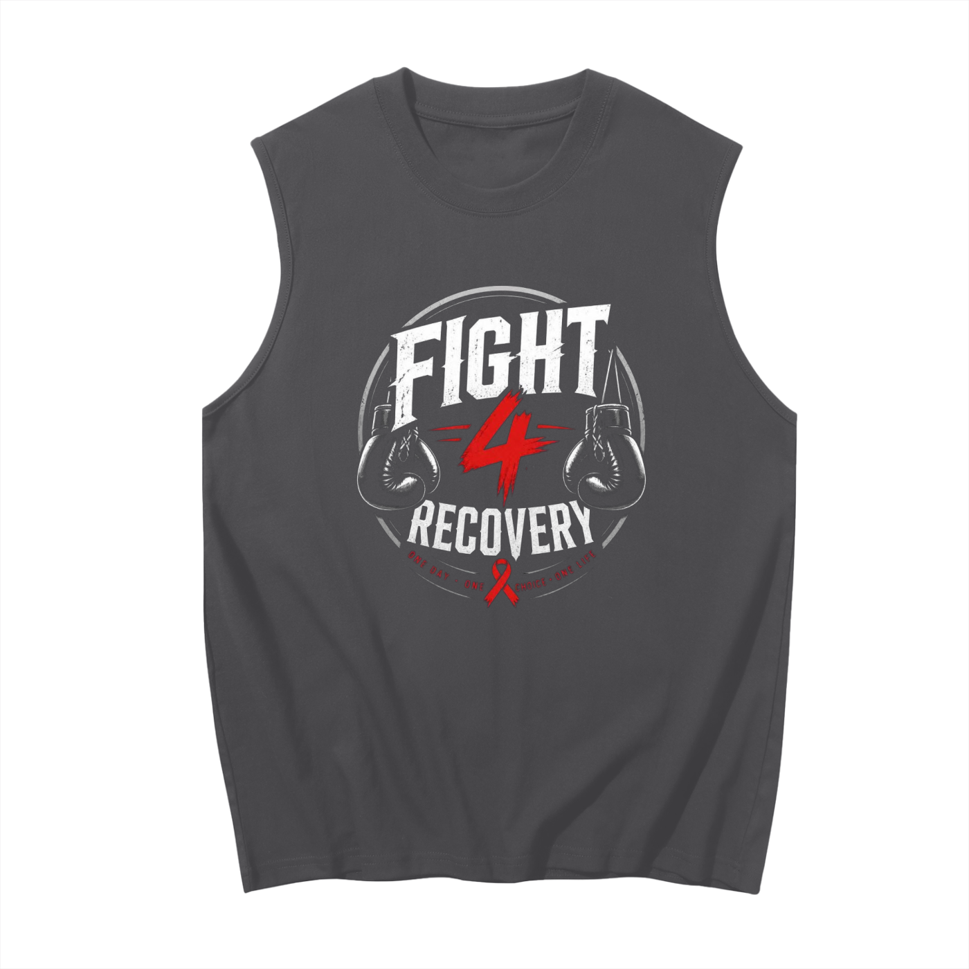 Men's Sleeveless F4R Boxing Cotton Tank Top